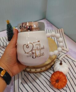 ماگ درپیچی لاو رنگی