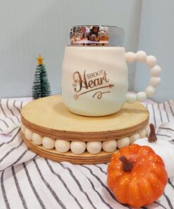 ماگ درپیچی لاو رنگی