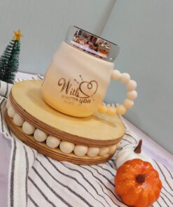 ماگ درپیچی لاو رنگی