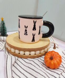 ماگ خرگوشی مشکی