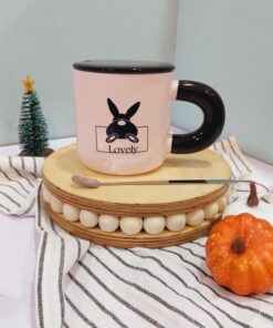 ماگ خرگوشی مشکی