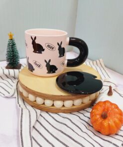 ماگ خرگوشی مشکی