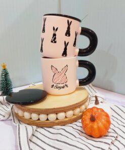 ماگ خرگوشی مشکی