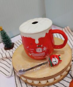 ماگ توت فرنگی خرگوشی