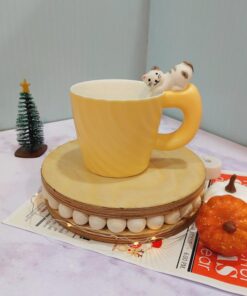 ماگ دسته برجسته گربه