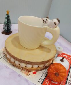 ماگ دسته برجسته گربه