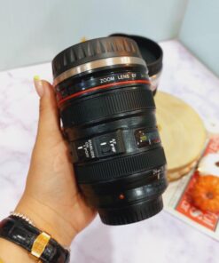 ماگ لنز دوربینی سفید و مشکی