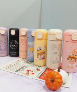 تراول ماگ فانتزی رنگی رنگی