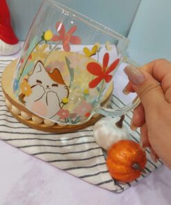 ماگ پیرکس حیوانات گلدار