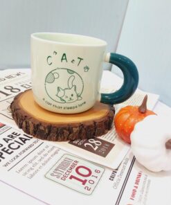 ماگ دسته رنگی حیوانات خنگ