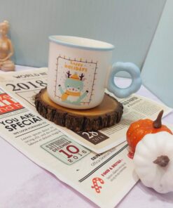 ماگ دسته رنگی کیرسمس