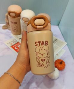 تراول ماگ استیل نی دار استار خرسی