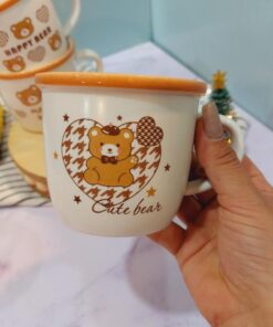 ماگ خرسی بدون در کیوت