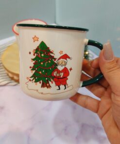 ماگ بدون در کیرسمسی زیبا