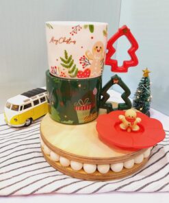 ماگ دسته کاجی کیرسمسی