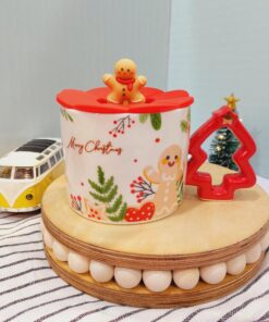 ماگ دسته کاجی کیرسمسی