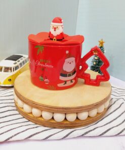 ماگ دسته کاجی کیرسمسی