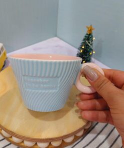 ماگ لاته خوری دسته گرد