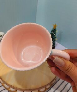 ماگ لاته خوری دسته گرد