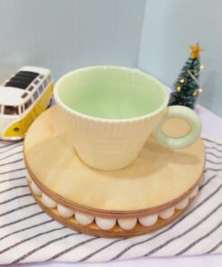 ماگ لاته خوری دسته گرد