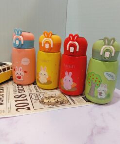 تراول ماگ دماسنج دار خرگوشی کودک