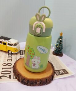 تراول ماگ دماسنج دار خرگوشی کودک