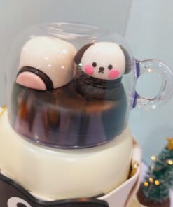 فلاسک دو حالته فنجون دار طرح سگ