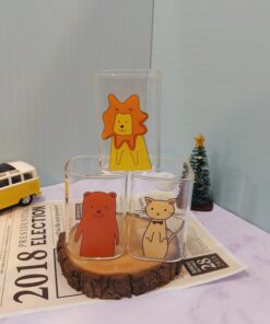 ماگ پیرکس کوتاه حیوانات