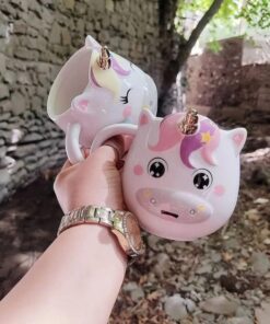 ماگ یونیکورن تک شاخ فانتزی جدید