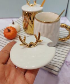 ماگ دسته طنابی شاخ گوزنی