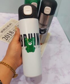 تراول ماگ استیل خرسی سبز