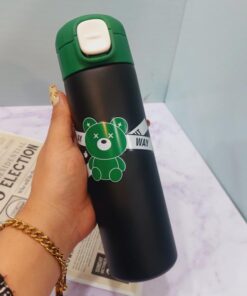 تراول ماگ استیل خرسی سبز