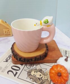 ماگ دسته دار اردک برجسته