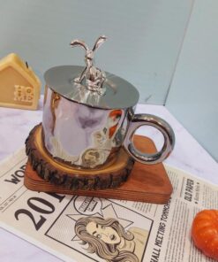 ماگ خرگوشی درب استیل