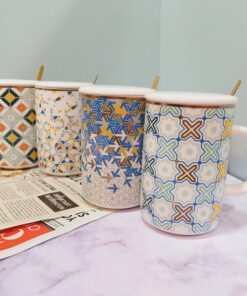 ماگ سرامیکی طرح مراکشی