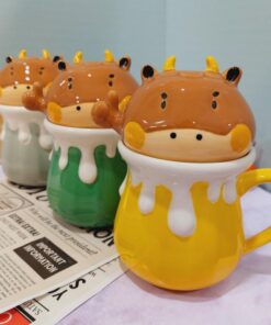 ماگ گاوی در برجسته رنگی کد 1456