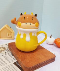 ماگ گاوی در برجسته رنگی کد 1456