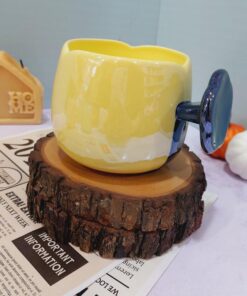 ماگ دسته برجسته گل کد 1458