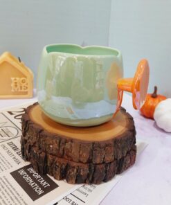 ماگ دسته برجسته گل کد 1458