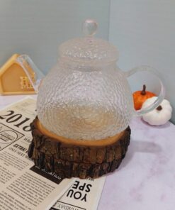 قوری پیرکس صافی دار یخی کد1462