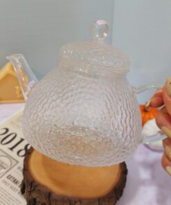 قوری پیرکس صافی دار یخی کد1462