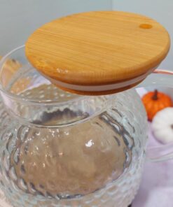 قوری پیرکس بزرگ در چوبی کد1463