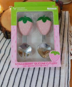 قاشق چنگال کودک فانتزی استیل کد1492