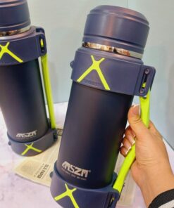 فلاسک استیل SMZ سورمه ای کد 1508