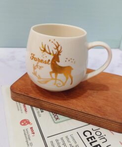 ماگ طرح گوزن طلایی کد 1536