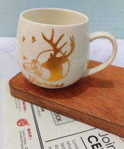 ماگ طرح گوزن طلایی کد 1536