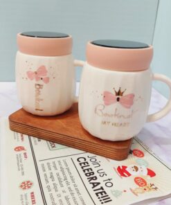 ماگ درپیچی پاپیون اینه دار کد 1541