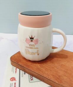 ماگ درپیچی پاپیون اینه دار کد 1541