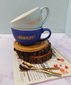 فنجون لاته خوری سینی چوبی کد 1546