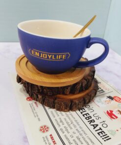 فنجون لاته خوری سینی چوبی کد 1546